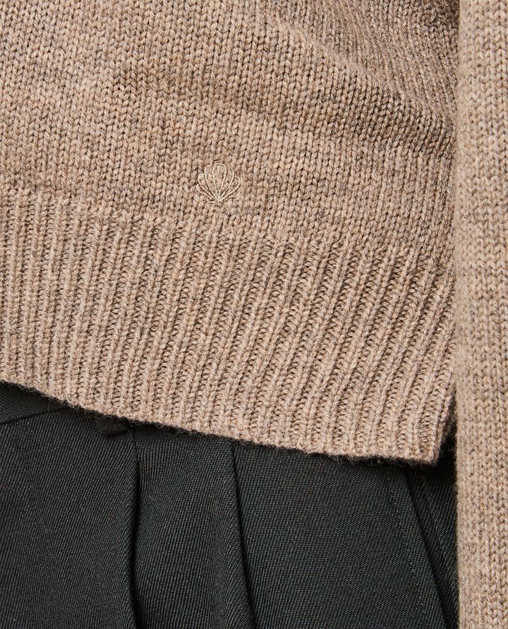 Loulou Studio - WOOL V-NECK SWEATER_4