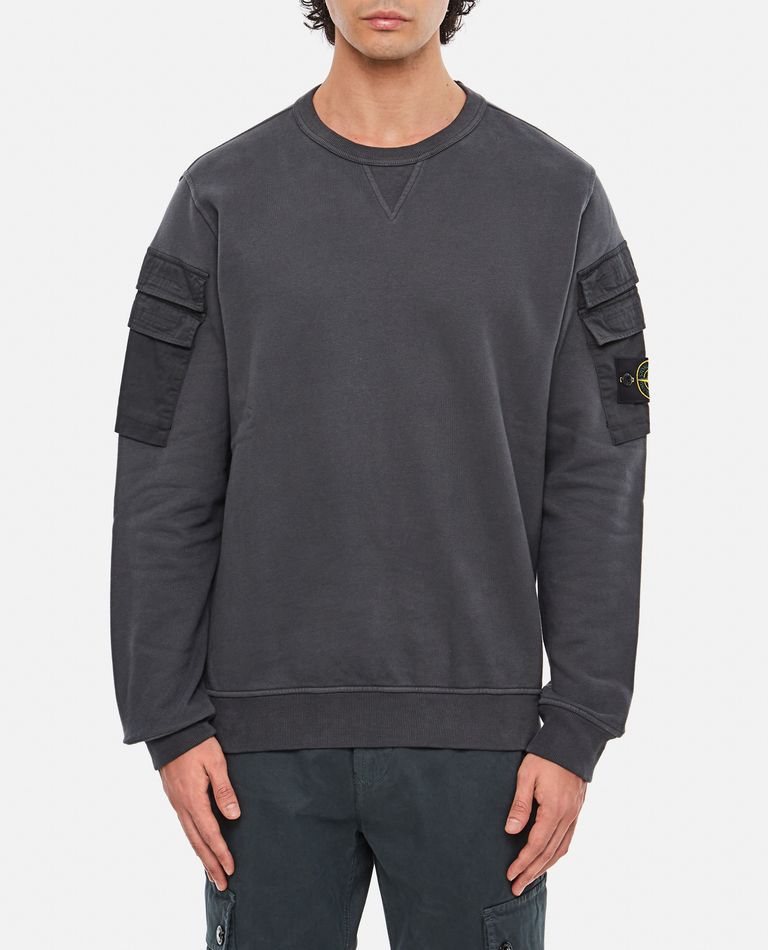 Stone island 2024 charcoal hoodie