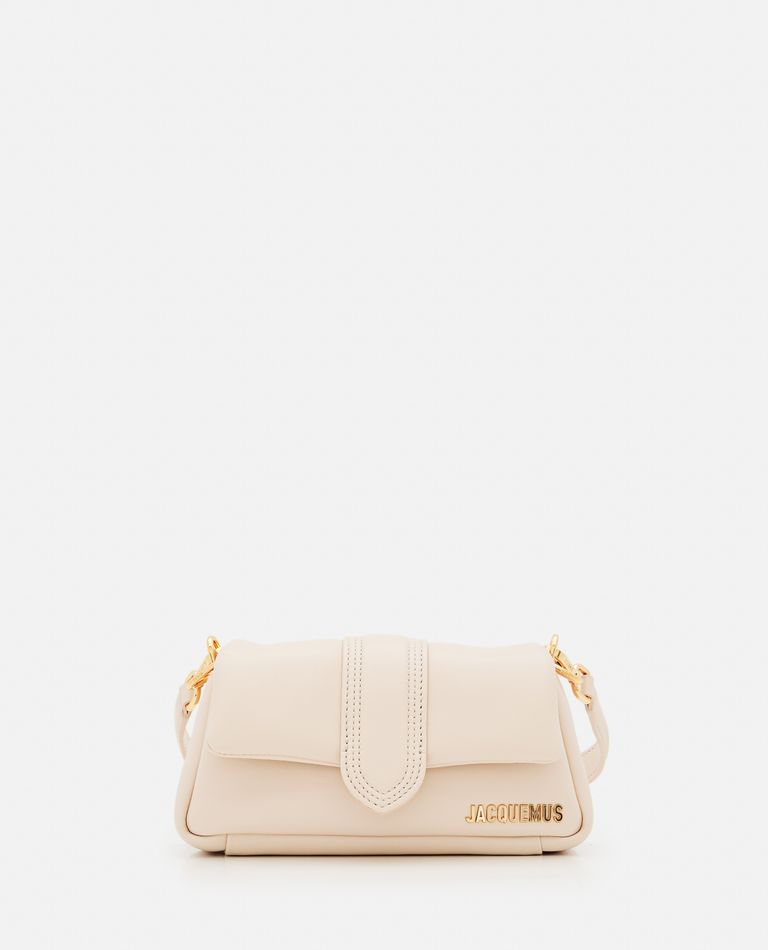 JACQUEMUS LE PETIT BAMBIMOU LEATHER SHOULDER BAG