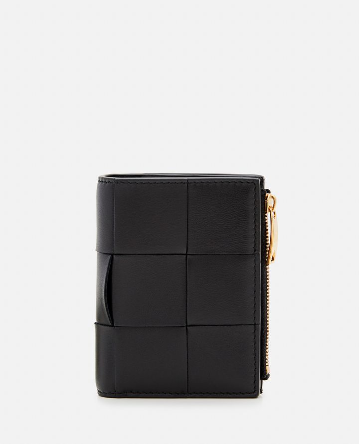 Bottega Veneta - SMALL BI FOLD LEATHER WALLET_1