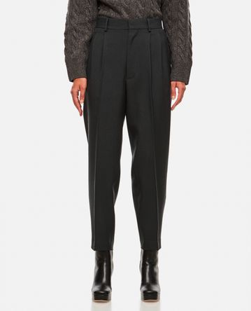 Quira - WOOL TAILORED TROUSERS