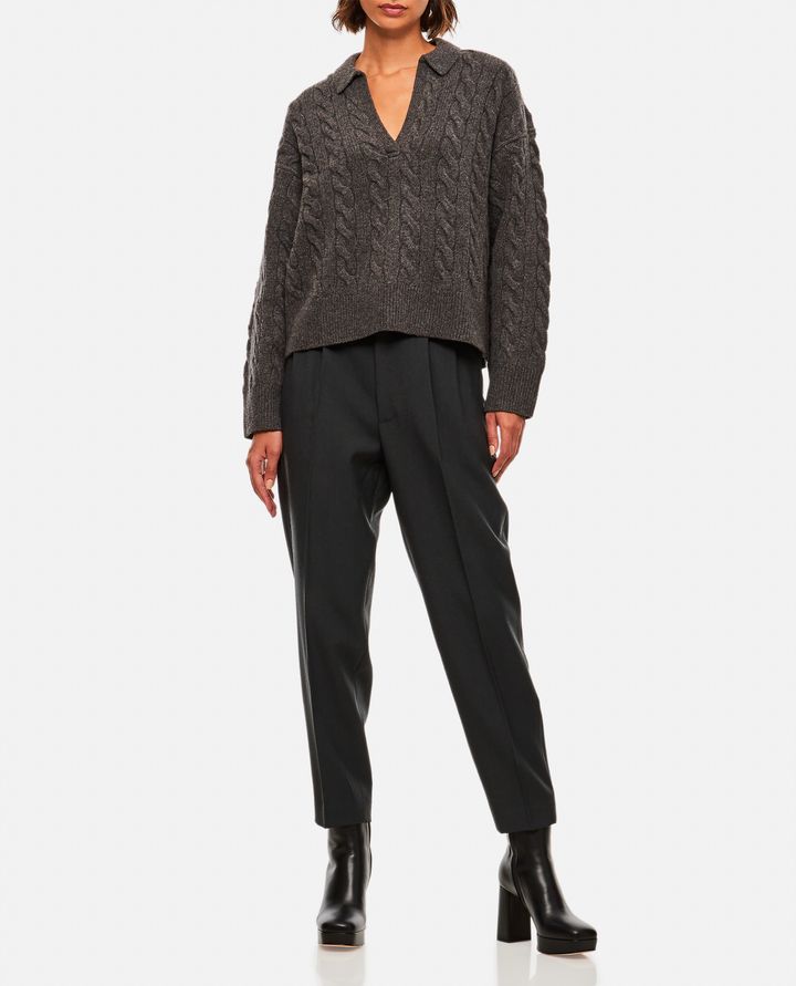 Quira - WOOL TAILORED TROUSERS_2