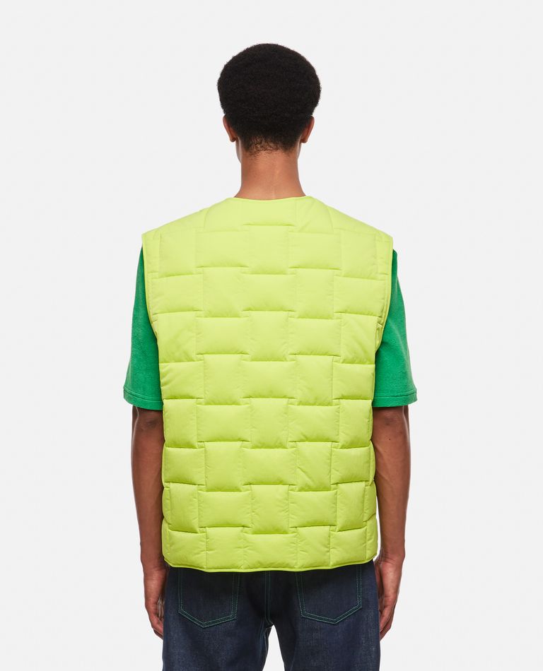 【関税＆送料込み】Bottega Veneta Single-Breasted Vest Bottega Veneta Quilted Leather Vest - Size M