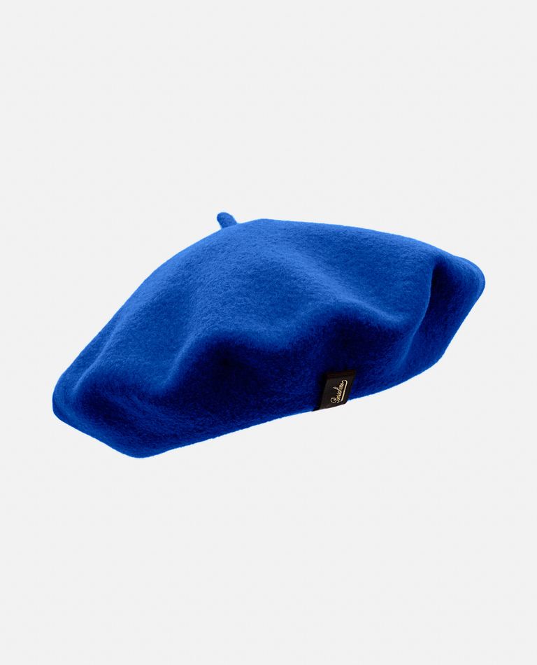 Borsalino 29cm Wool Beret In Sky Blue