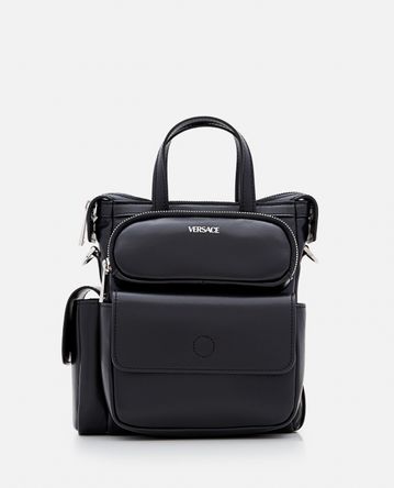 Versace - LEATHER SHOULDER BAG