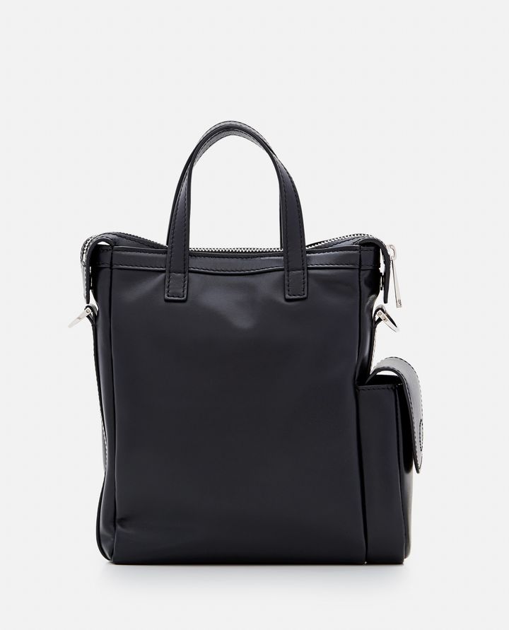 Versace - LEATHER SHOULDER BAG_5
