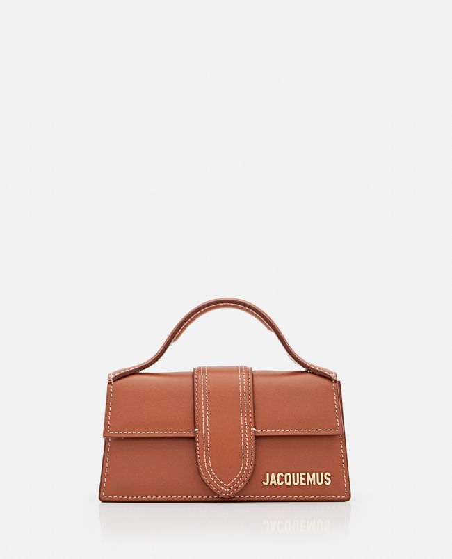 Jacquemus | Le Bambino Leather Top Handle Bag | White Tu