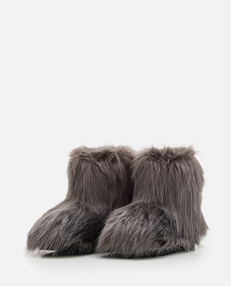 Stand Studio  ,  Olivia Medium Faux Fur Boots  ,  Grey 38