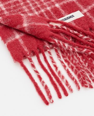 Jacquemus - L'ECHARPE CARRO MOHAIR AND WOOL SCARF
