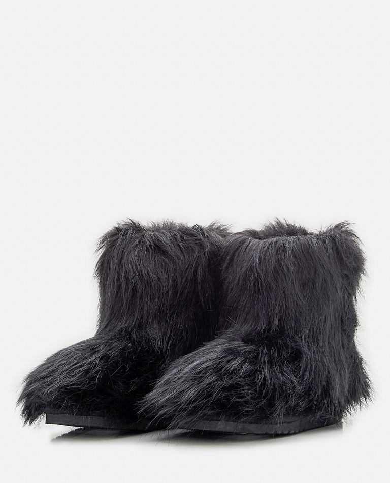 Stand Studio  ,  Olivia Medium Faux Fur Boots  ,  Black 36