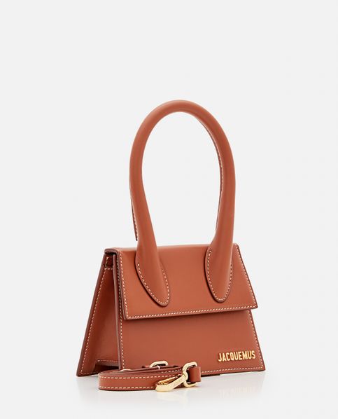 Jacquemus Le Chiquito Moyen Leather Tote Bag - Brown