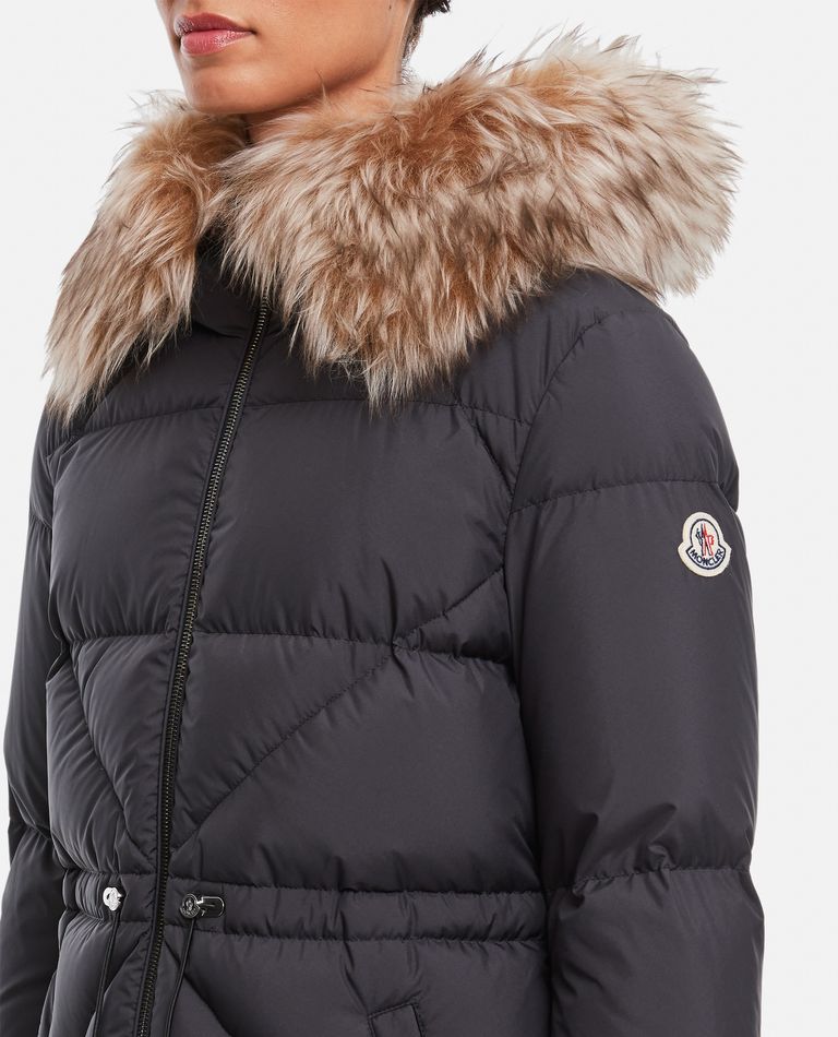 BUSARD DOWN-FILLED LONG COAT for Women - Moncler | Biffi BUSARD DOWN-FILLED LONG COAT for Women - Moncler | Biffi