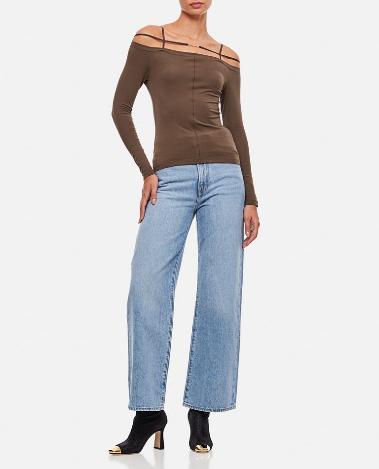LE TSHIRT SIERRA COTTON TOP for Women - Jacquemus sale | Biffi