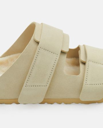 Birkenstock 1774 - UJI SUEDE AND LEATHER SLIPPERS