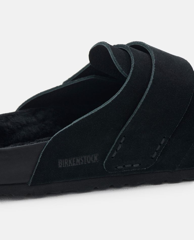 Birkenstock 1774  ,  Nagoya Suede Slippers  ,  Black 39