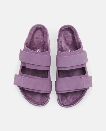 Birkenstock 1774 - UJI SUEDE AND LEATHER SLIPPERS