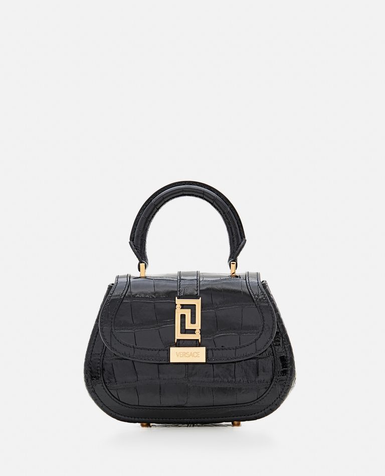 MINI CALF LEATHER HANDBAG for Women - Versace sale | Biffi