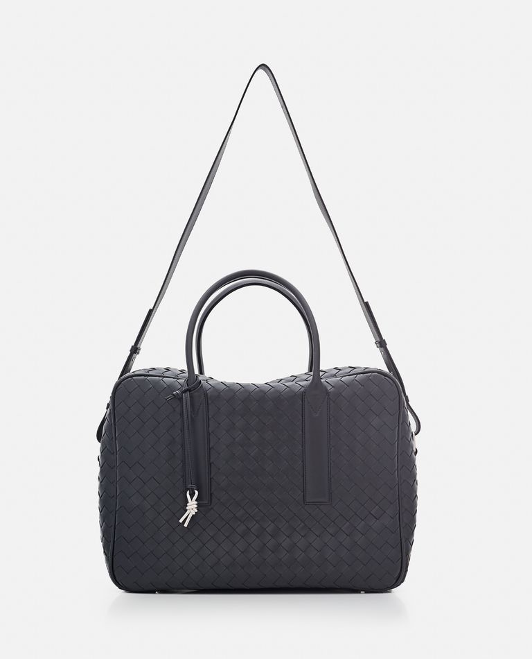 BOTTEGA VENETA Point Intrecciato woven leather triangle handle