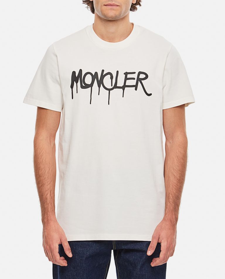 Moncler  ,  Cotton T-shirt  ,  White XL