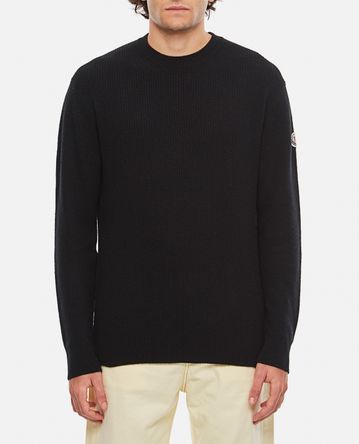 Moncler - LOGO PATCH SWEATER
