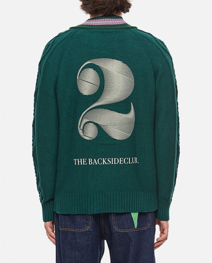 Backside Club - CARDIGAN CABLE KNIT_3