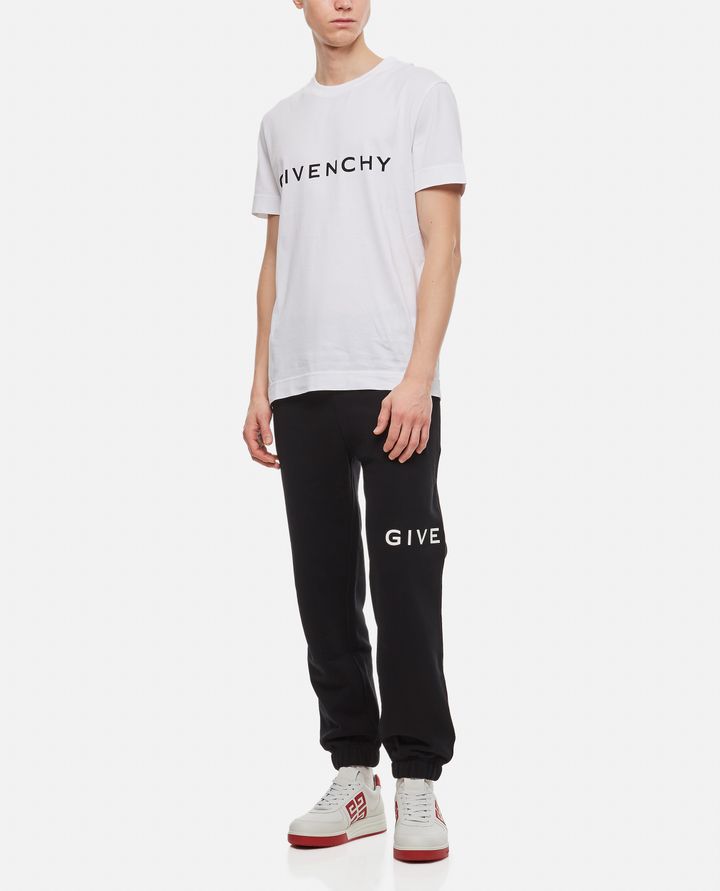 Givenchy - PANTALONI JOGGING SLIM FIT IN COTONE_5