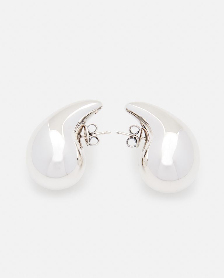 Bottega Veneta Drop Earrings In Silver