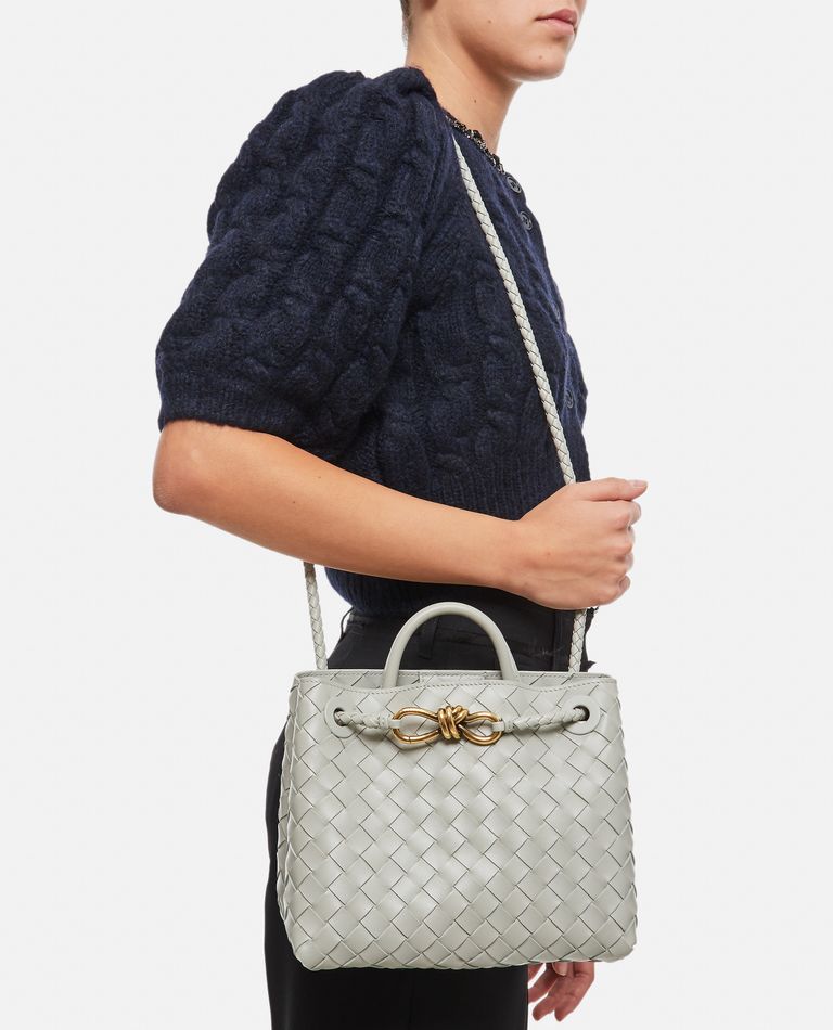 ハンドバッグ BV503 ANDIAMO SMALL ANDIAMO LEATHER TOTE BAG for Women - Bottega Veneta