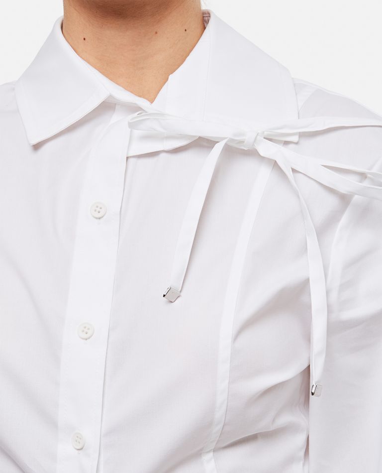 LA CHEMISE RUBAN STRETCH COTTON SHIRT for Women - Jacquemus | Biffi