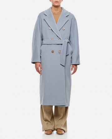 Max Mara - MADAME WOOL AND CASHMERE LONG BELTED COAT