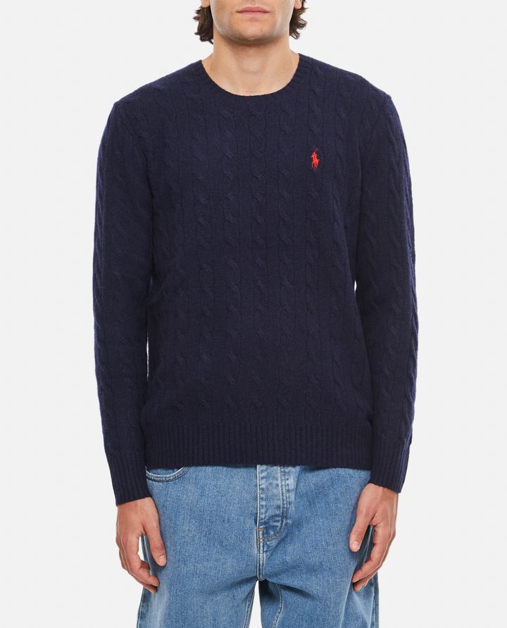 Polo Ralph Lauren - CABLE KNIT WOOL CASHMERE JUMPER_1