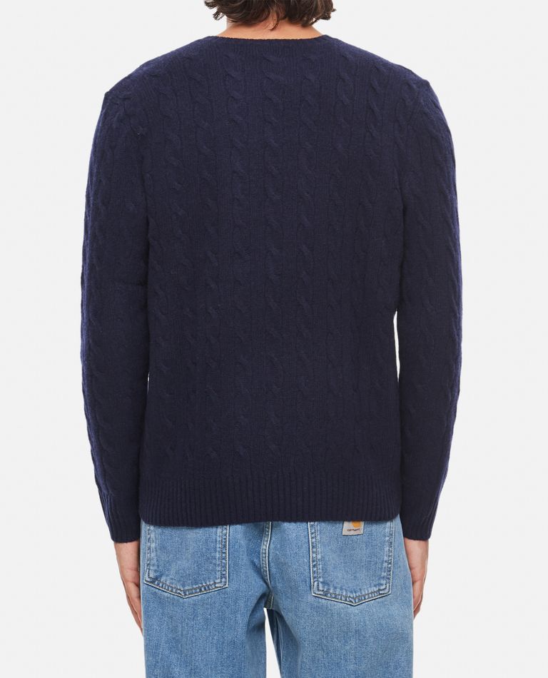 CABLE KNIT WOOL CASHMERE JUMPER for Men - Polo Ralph Lauren
