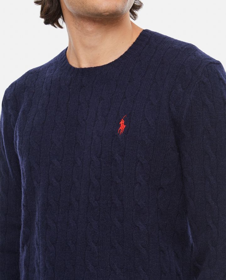 Polo Ralph Lauren - PULLOVER IN MAGLIA INTRECCIATA_7