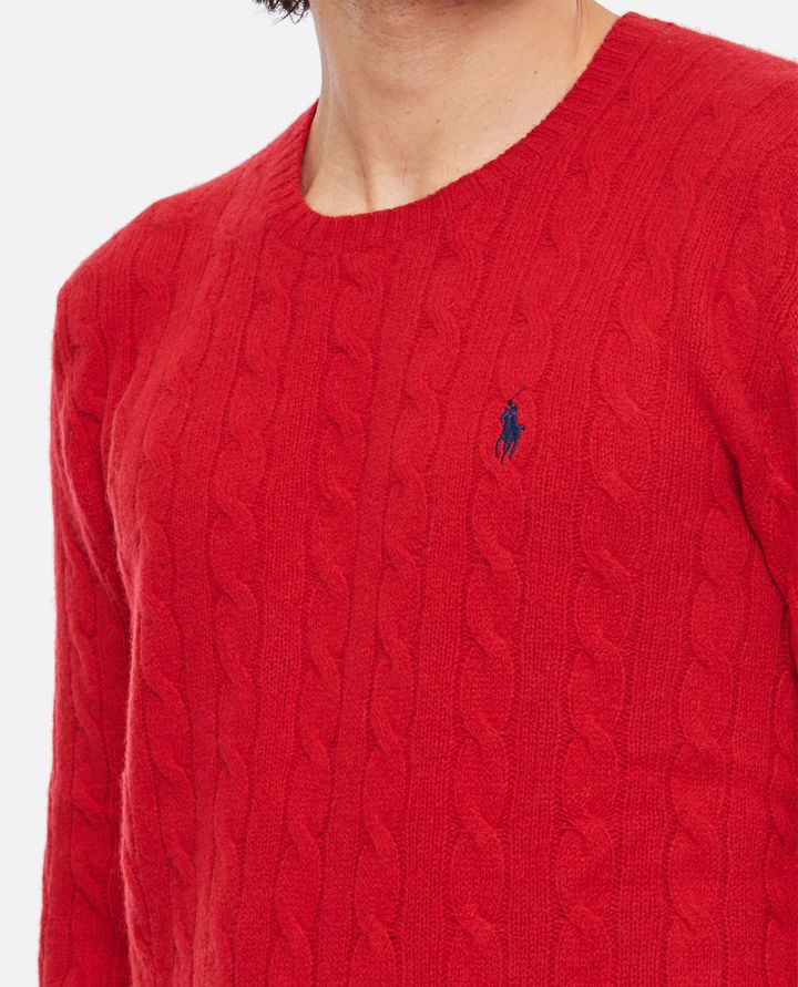 Cable Knit Wool Cashmere Jumper For Men Polo Ralph Lauren Biffi