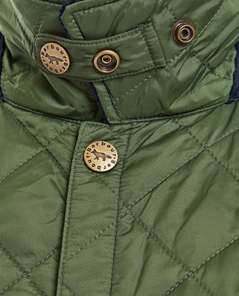 Barbour Essential Box Quilt Zip-through Jacket