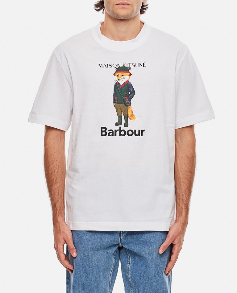 Barbour  ,  Cotton Beaufort Fox T-shirt  ,  White L
