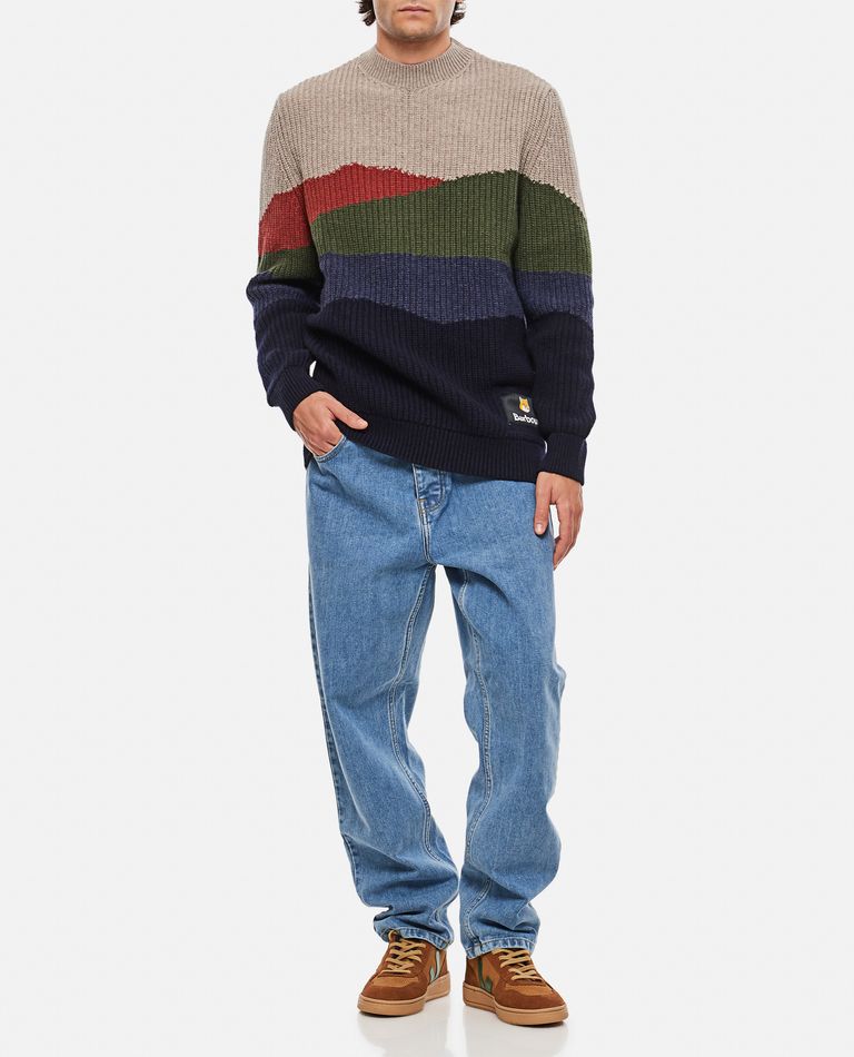 Barbour  ,  Crewneck Landscape Sweater  ,  Multicolor M