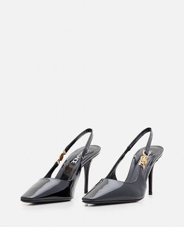 Versace - 85MM CALF PATENT LEATHER PUMPS