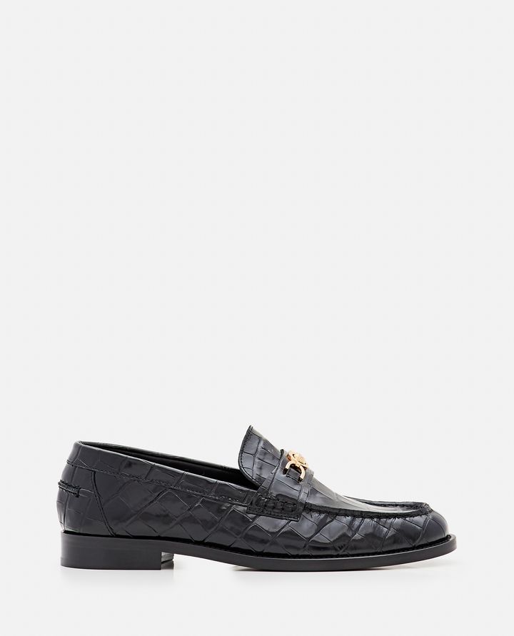 Versace - 20MM CALF LEATHER LOAFERS_1