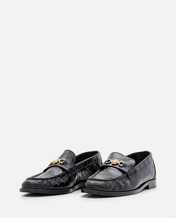 Versace - 20MM CALF LEATHER LOAFERS_2