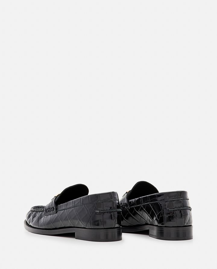 Versace - 20MM CALF LEATHER LOAFERS_3