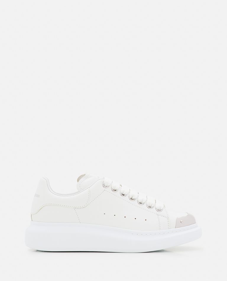 Alexander McQueen  ,  Leather Sneakers  ,  White 38
