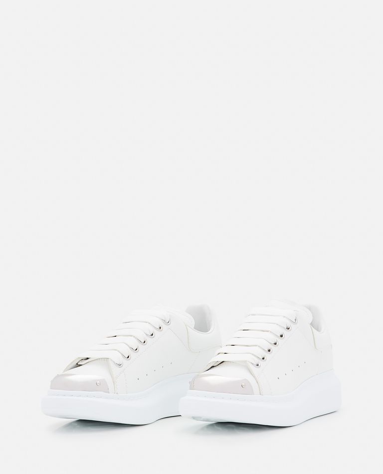 Alexander McQueen  ,  Leather Sneakers  ,  White 39