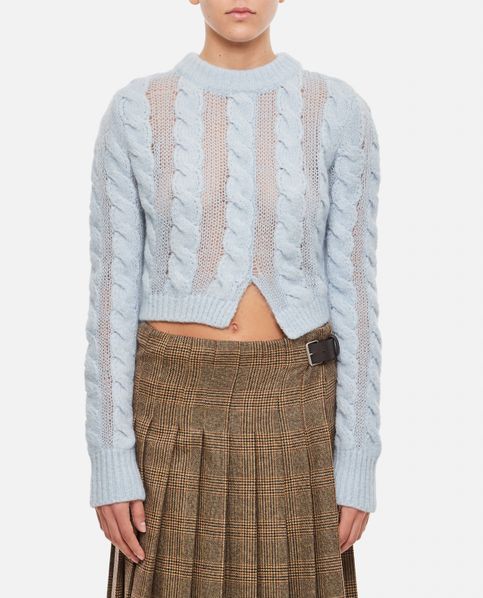 UZUKI CABLE KNIT PULLOVER for Women - Cecilie Bahnsen | Biffi 