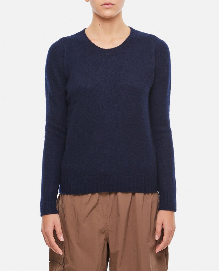 Shop Drumohr Crewneck Sweater In Blue