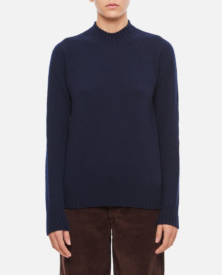 Drumohr Lambswool Sweater In Blue