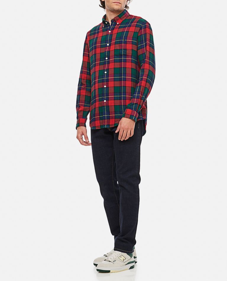 Shop Polo Ralph Lauren Custom Fit Checked Shirt In Multicolor