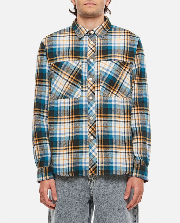 PS Paul Smith  ,  Cotton Flannel Shirt With Pockets  ,  Multicolor L