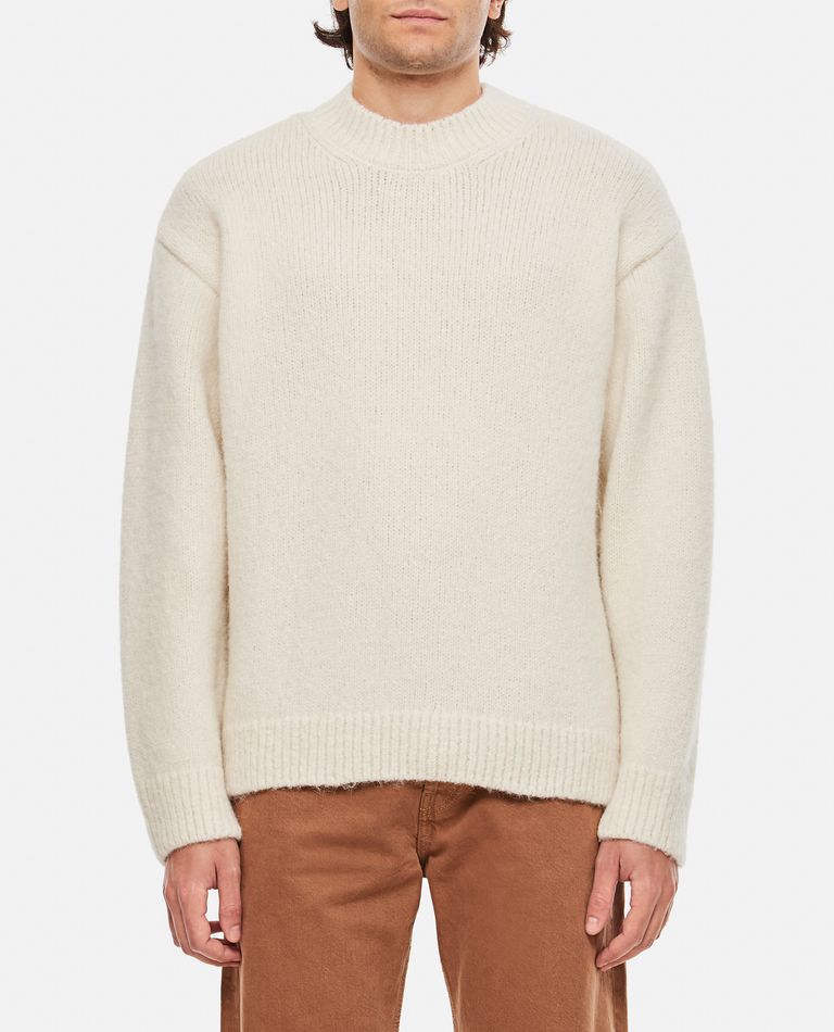 Jacquemus Off-white Guirlande 'la Maille Pavane' Sweater In White