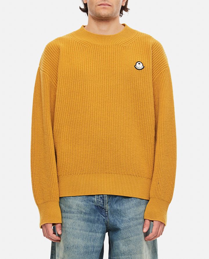 Moncler Genius - MAGLIONE A GIROCOLLO TRICOT Moncler Genius x Palm Angels_1